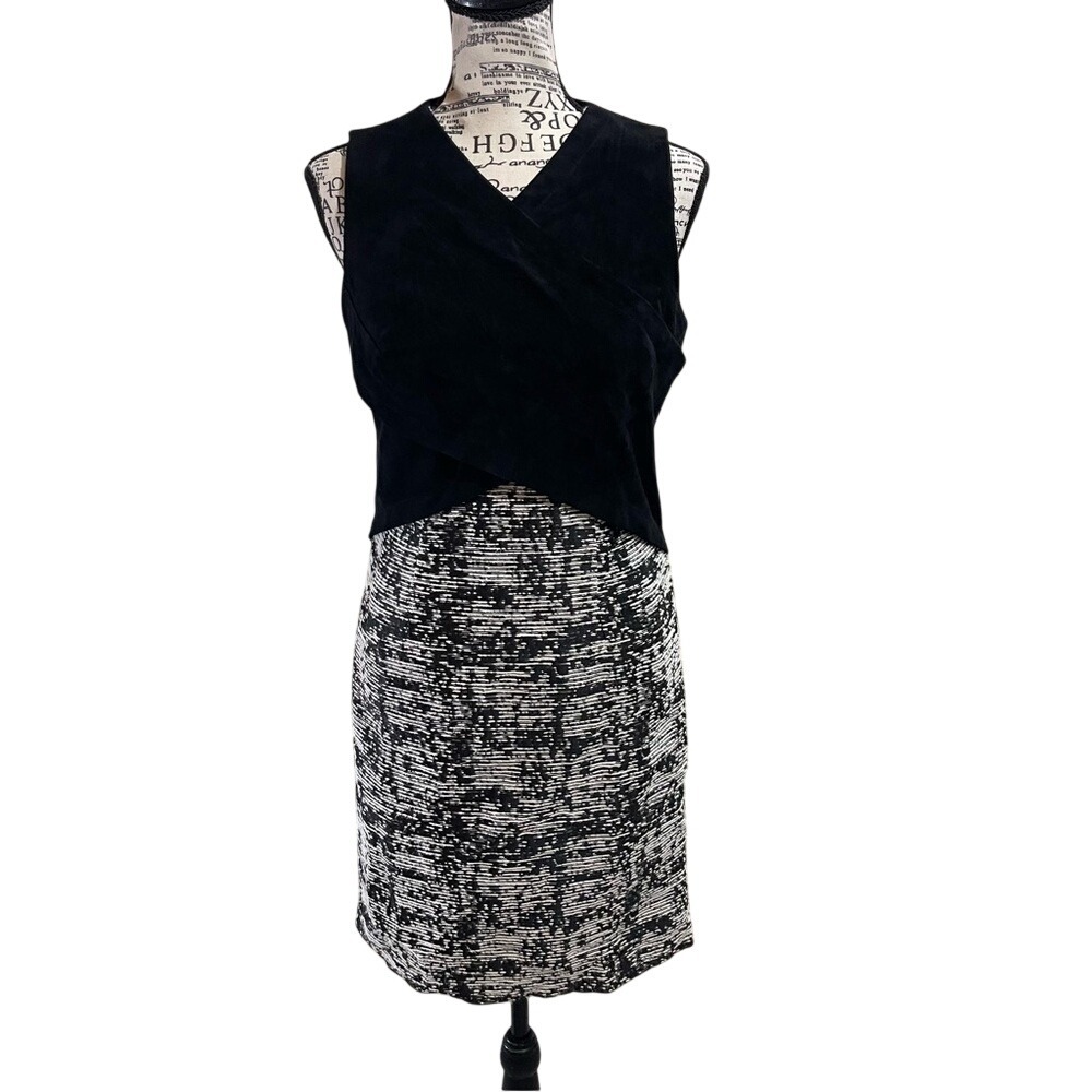 Calvin Klein Black and‎ White Dress